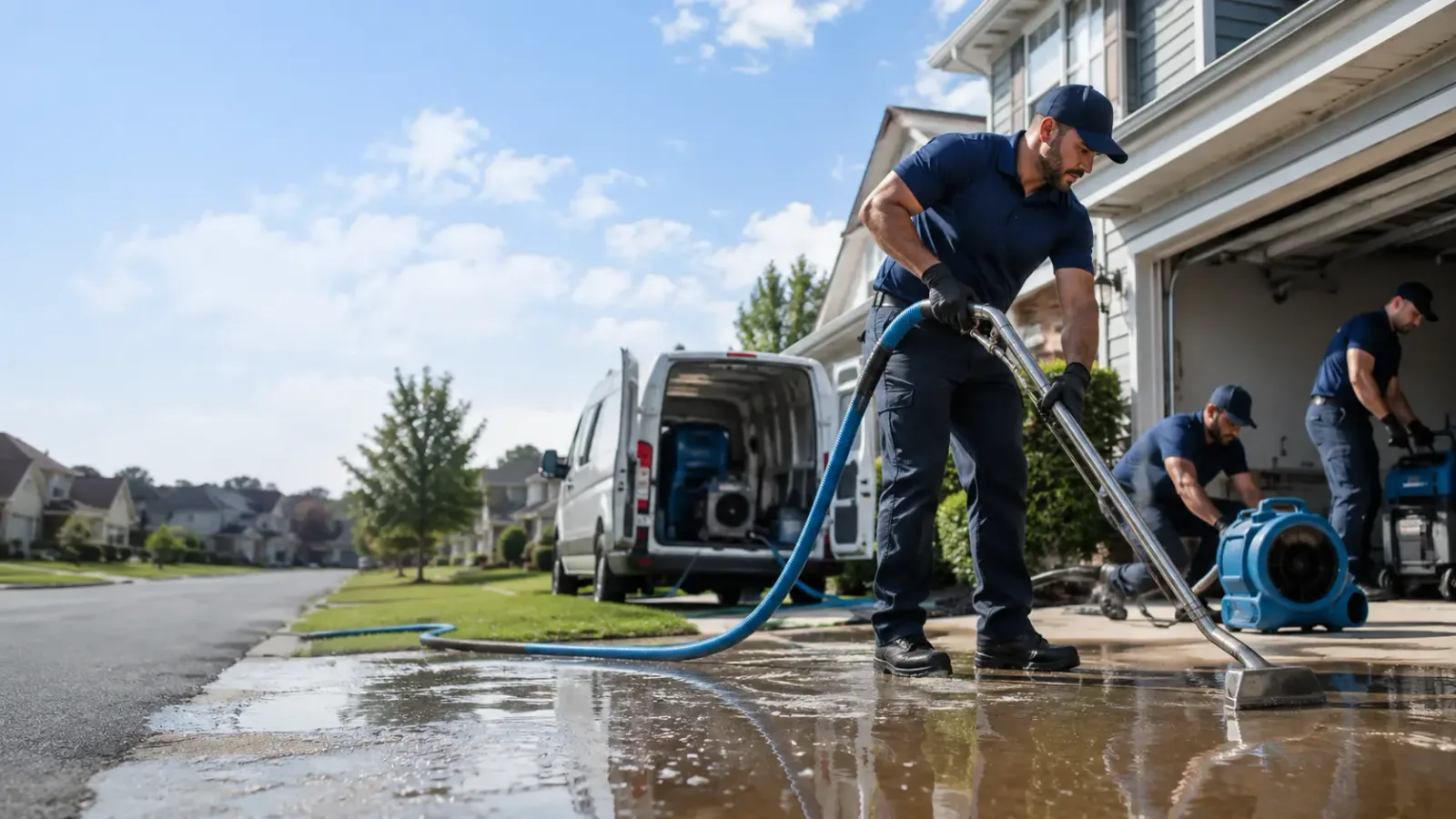 Flood Damage Restoration in Garfield, KS
